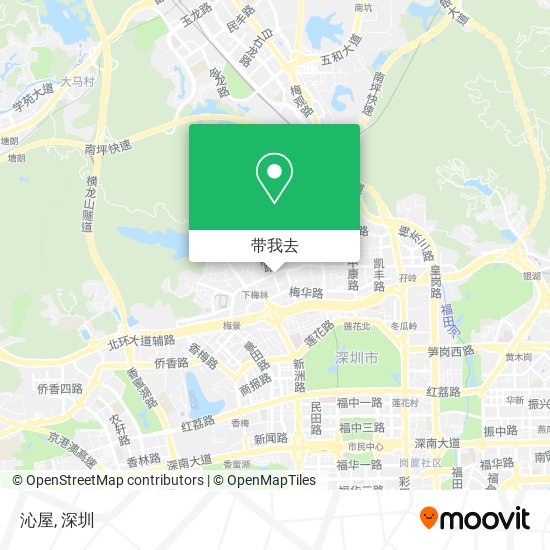 沁屋地图