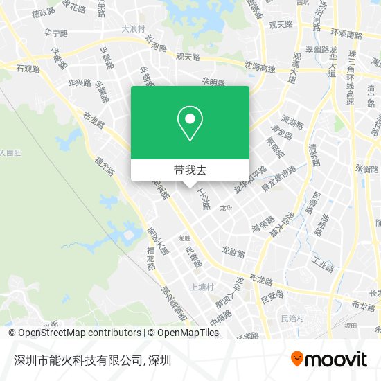 深圳市能火科技有限公司地图