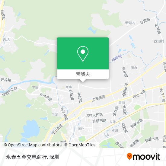 永泰五金交电商行地图