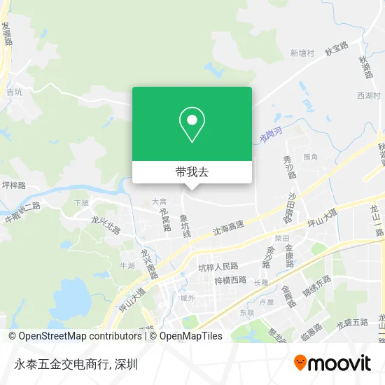 永泰五金交电商行地图