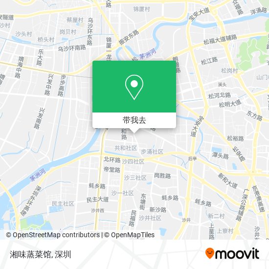 湘味蒸菜馆地图