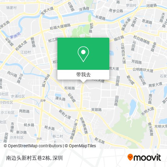 南边头新村五巷2栋地图