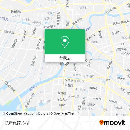 长新旅馆地图