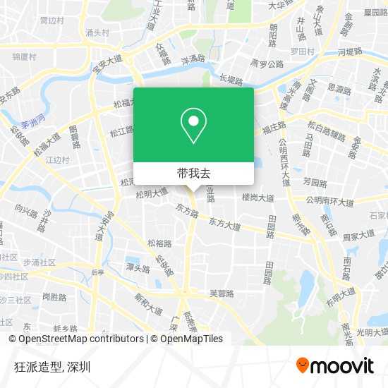 狂派造型地图