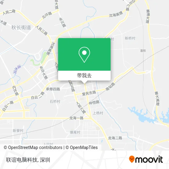 联谊电脑科技地图