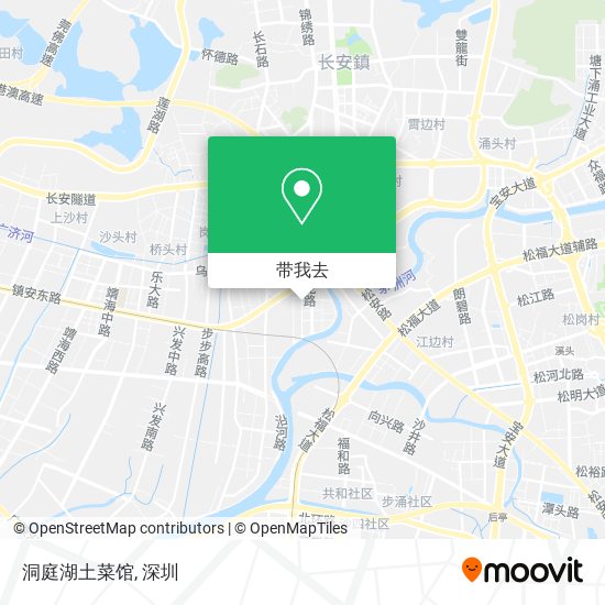 洞庭湖土菜馆地图