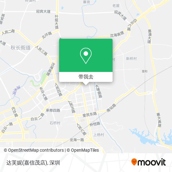 达芙妮(嘉信茂店)地图