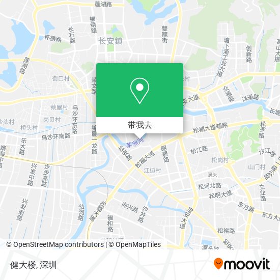 健大楼地图