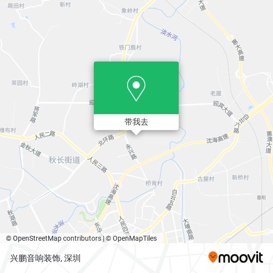 兴鹏音响装饰地图