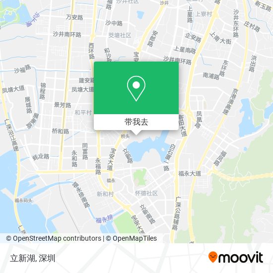立新湖地图