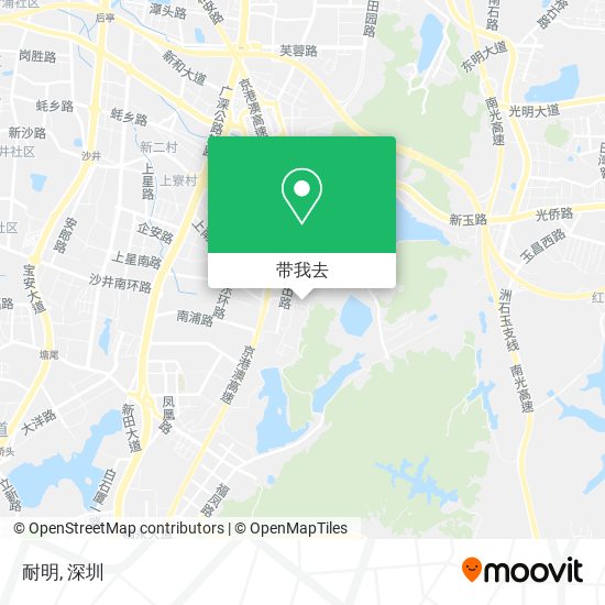 耐明地图