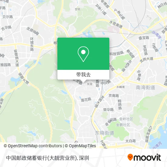 中国邮政储蓄银行(大靓营业所)地图