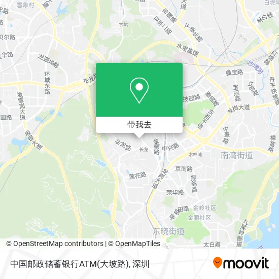 中国邮政储蓄银行ATM(大坡路)地图
