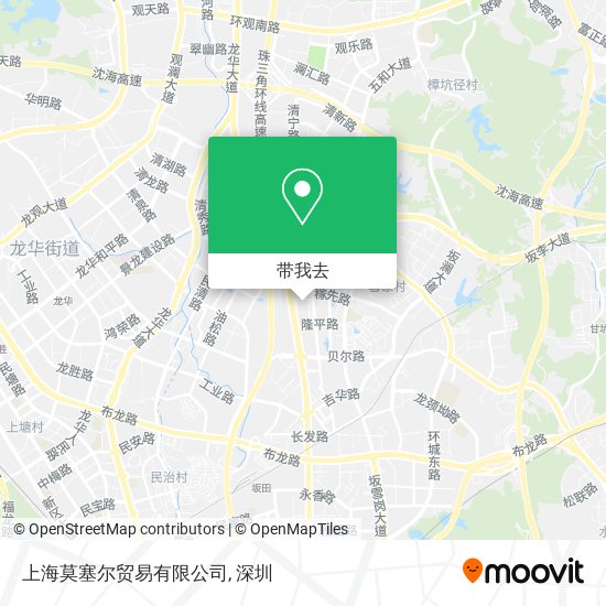 上海莫塞尔贸易有限公司地图