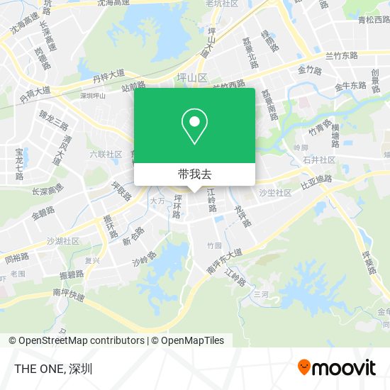 THE ONE地图