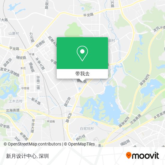 新月设计中心地图