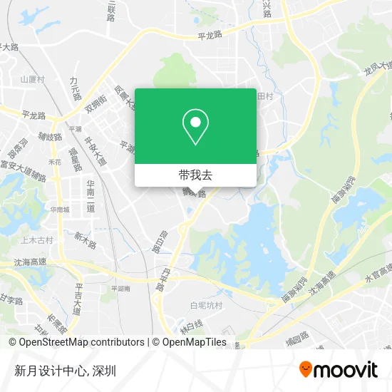 新月设计中心地图