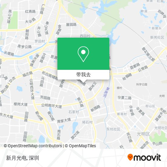 新月光电地图