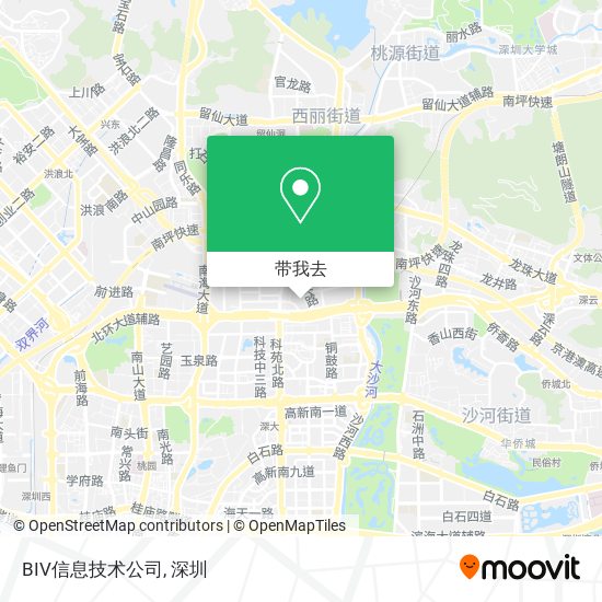 BIV信息技术公司地图