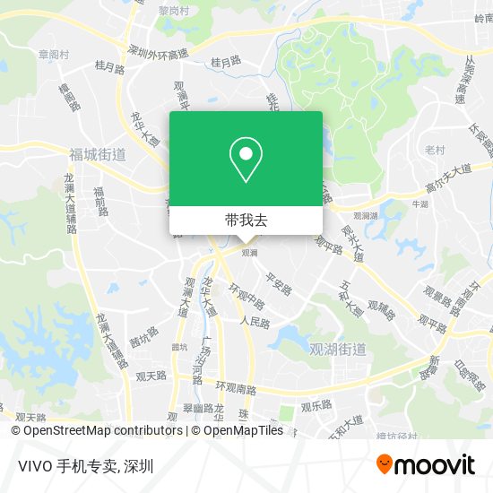 VIVO 手机专卖地图