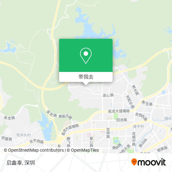 启鑫泰地图