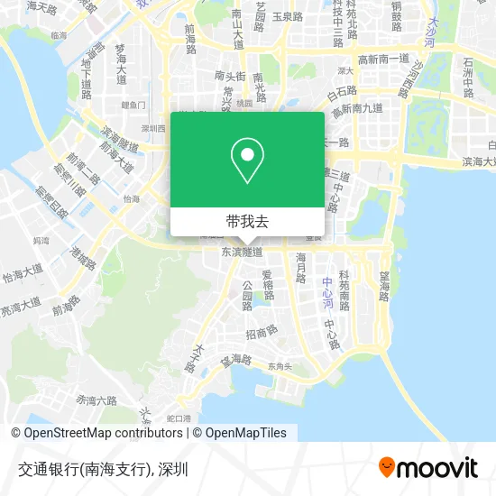 交通银行(南海支行)地图
