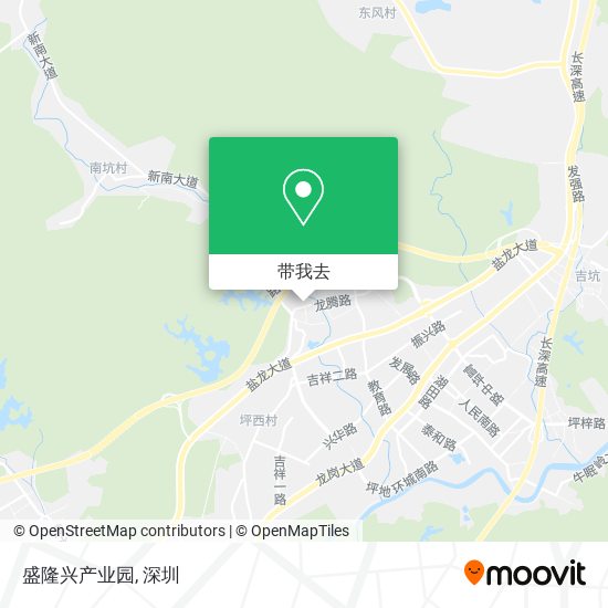盛隆兴产业园地图