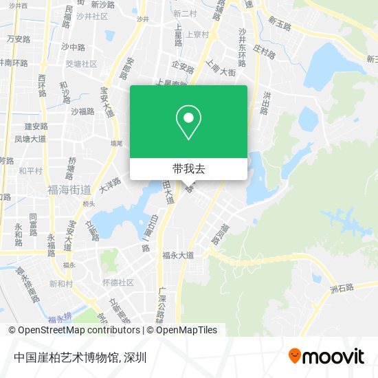 中国崖柏艺术博物馆地图