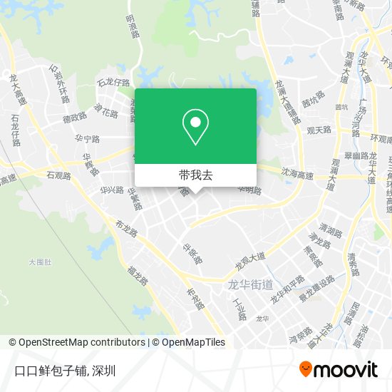 口口鲜包子铺地图
