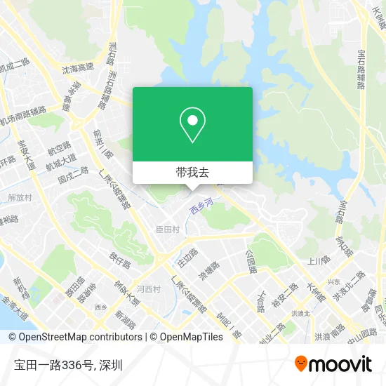 宝田一路336号地图