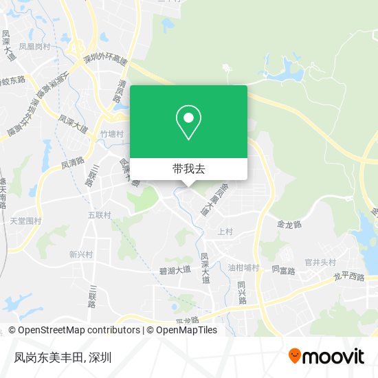 凤岗东美丰田地图