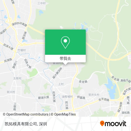 凯拓模具有限公司地图