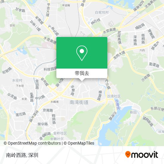 南岭西路地图
