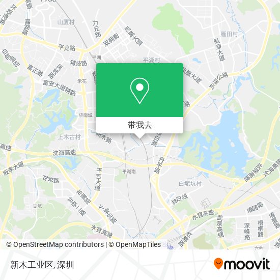 新木工业区地图