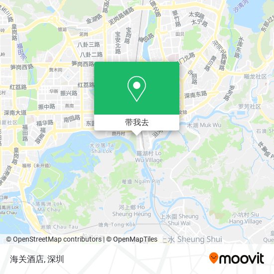 海关酒店地图