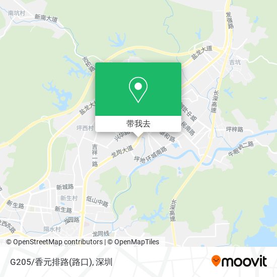 G205/香元排路(路口)地图