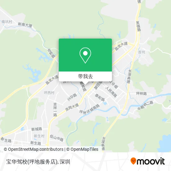 宝华驾校(坪地服务店)地图