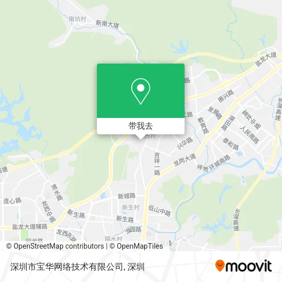 深圳市宝华网络技术有限公司地图
