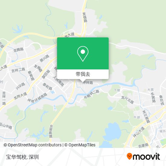 宝华驾校地图