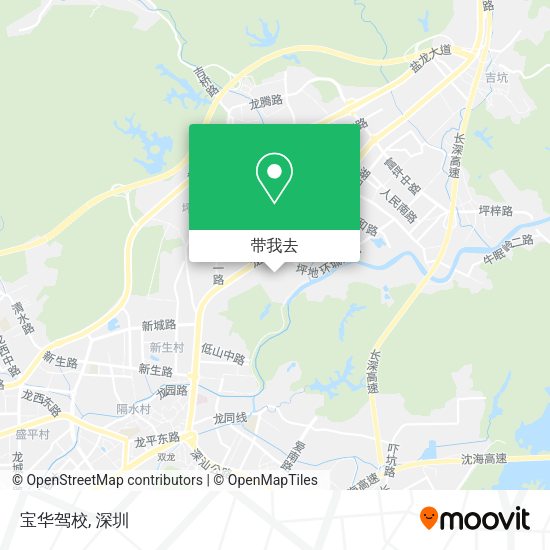 宝华驾校地图