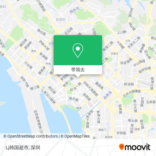 Lj韩国超市地图