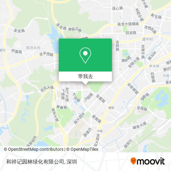 和祥记园林绿化有限公司地图