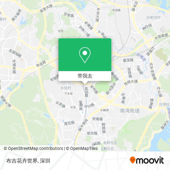 布吉花卉世界地图