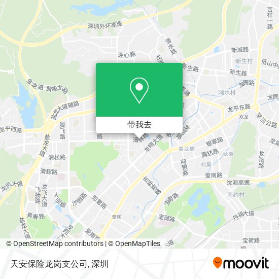 天安保险龙岗支公司地图