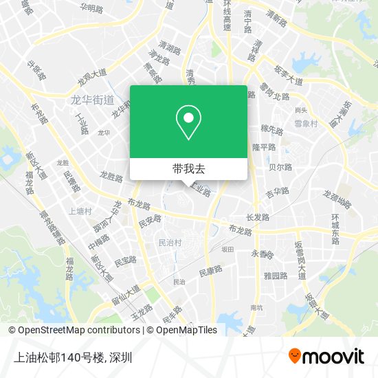 上油松邨140号楼地图
