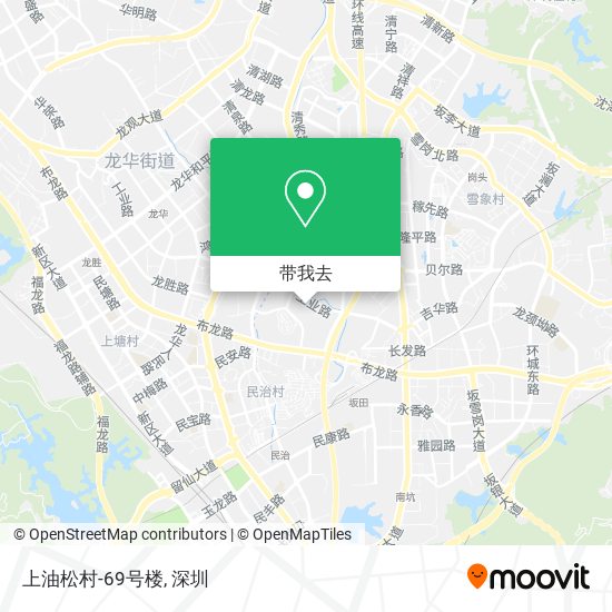 上油松村-69号楼地图