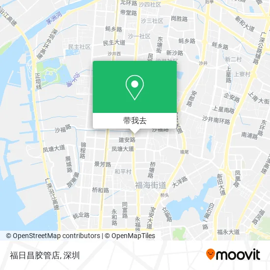 福日昌胶管店地图