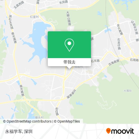 永福学车地图