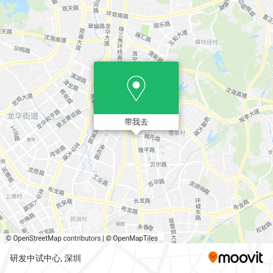 研发中试中心地图