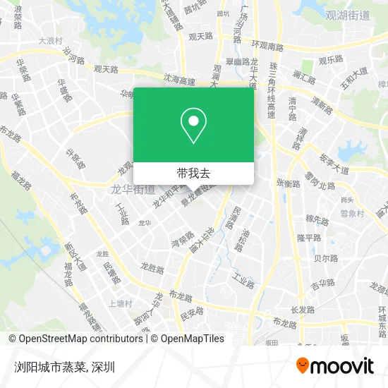 浏阳城市蒸菜地图